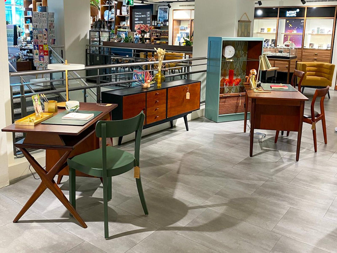 Kuratiertes Vintage-Interieur bei Ortloff Köln