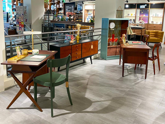 Kuratiertes Vintage-Interieur bei Ortloff Köln