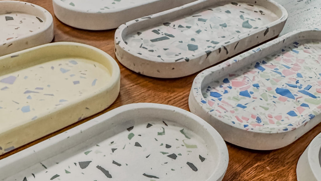 Terrazzo-Workshop für einen JGA