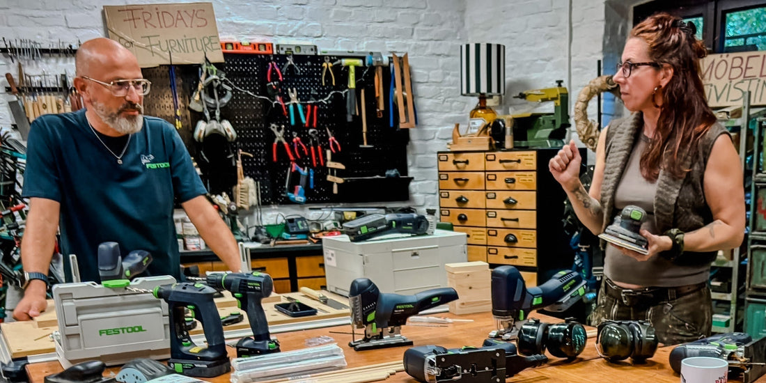 Erster Maschinen-Workshop