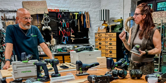 Erster Maschinen-Workshop