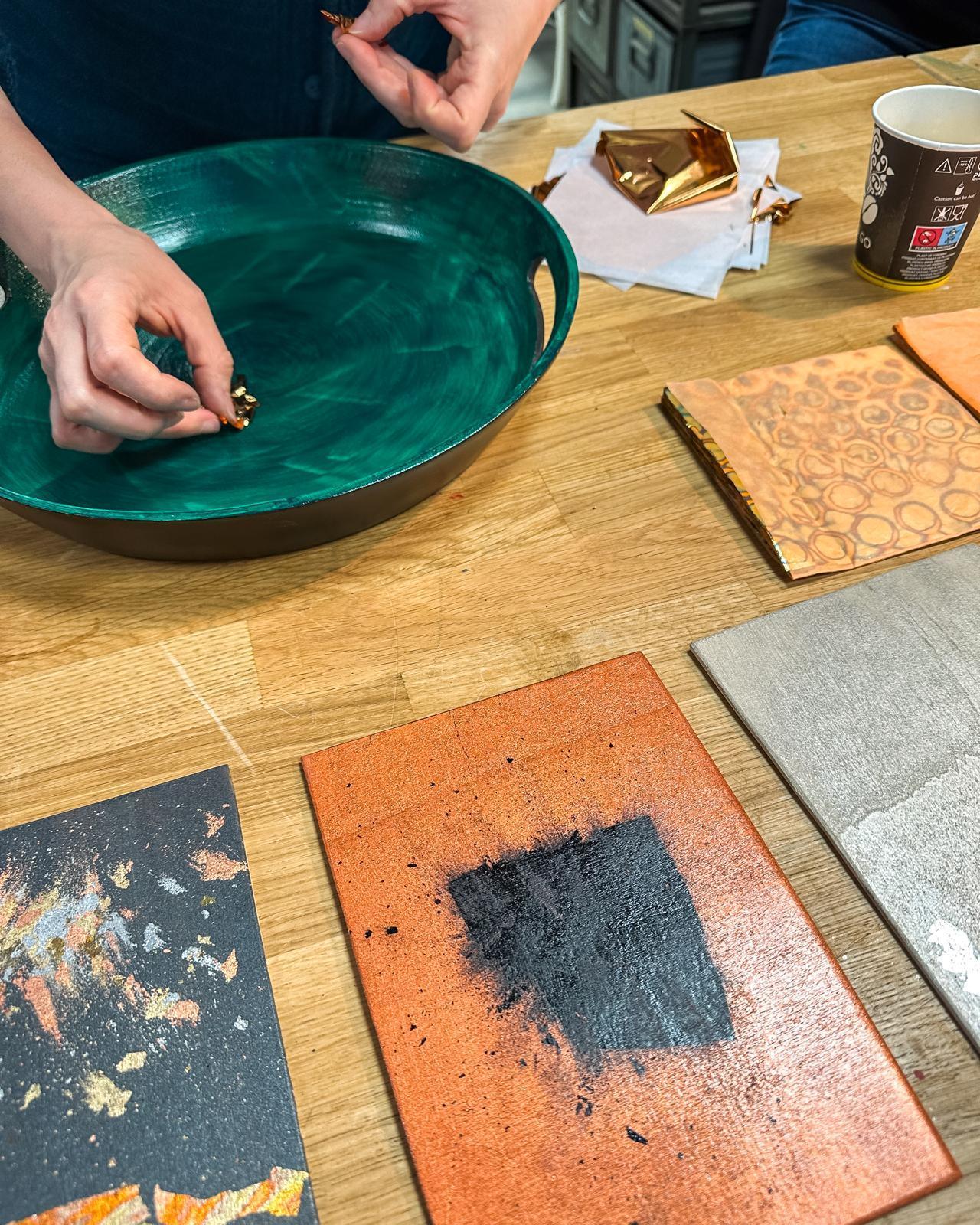 Workshop: Blattmetall-Veredelung