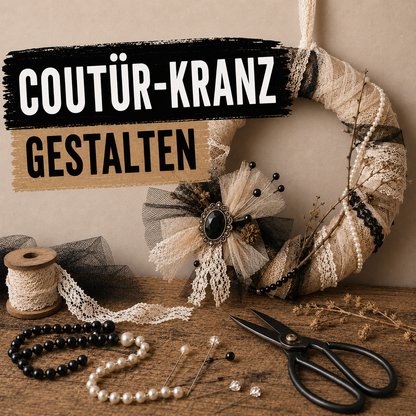 Cou:Tür-Kranz gestalten - Textil wird Design