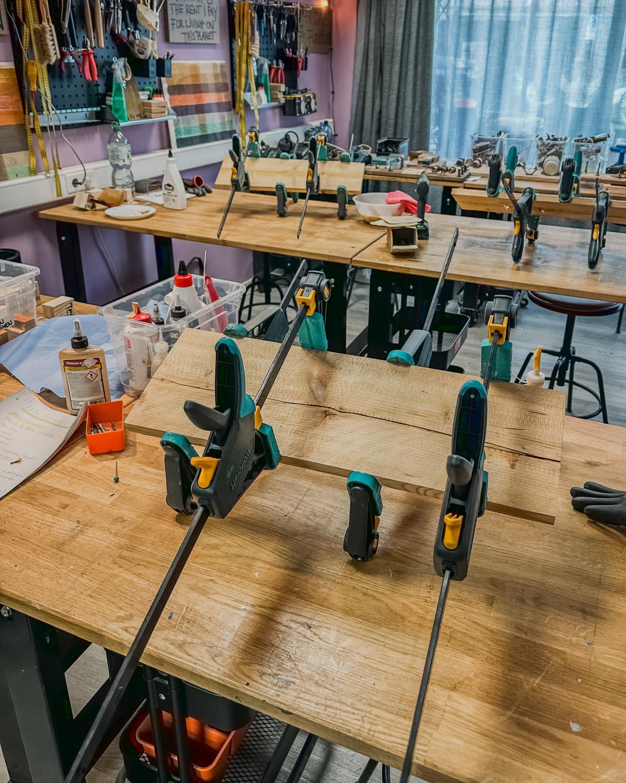 Workshop: Holz reparieren und bearbeiten