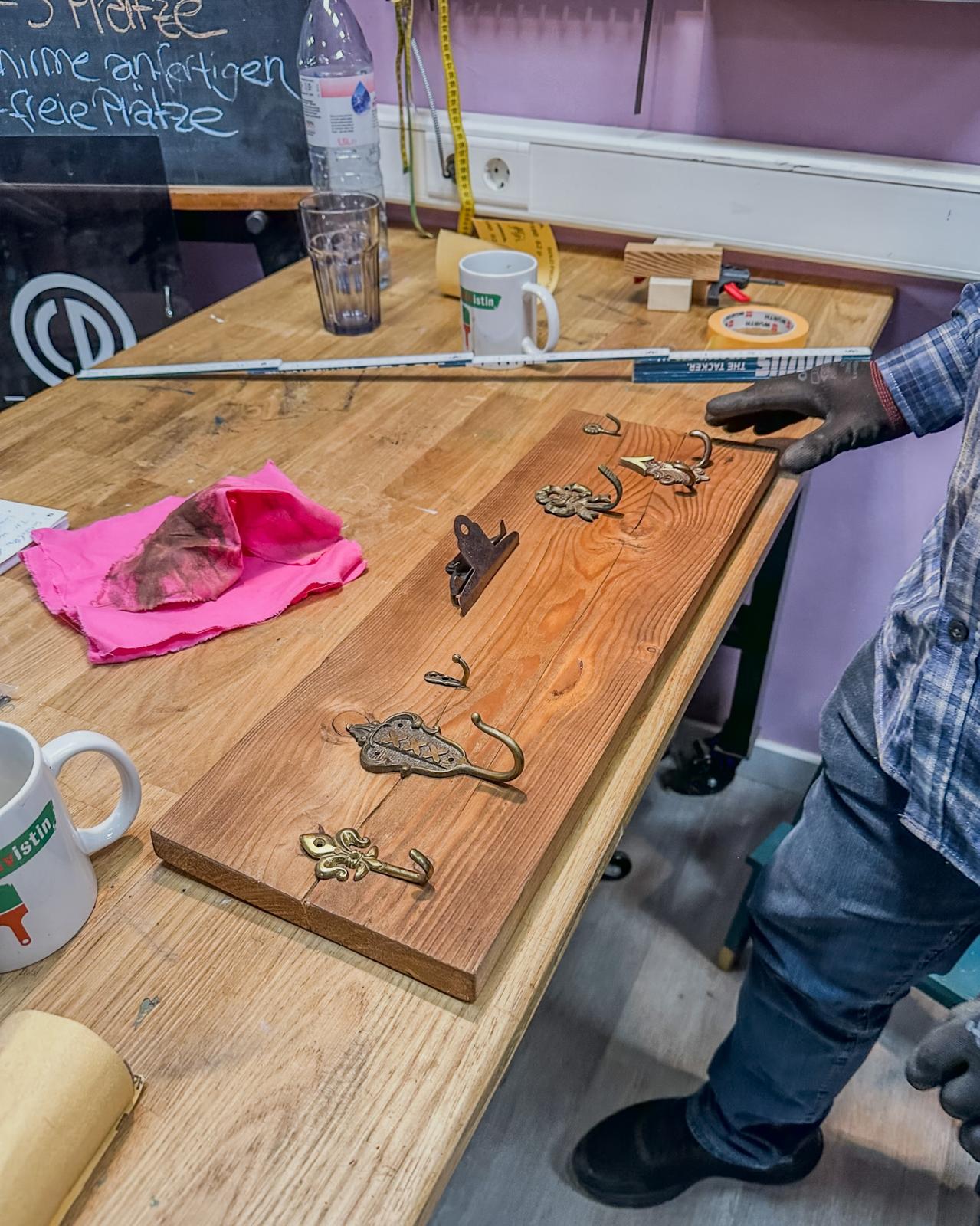 Workshop: Holz reparieren und bearbeiten