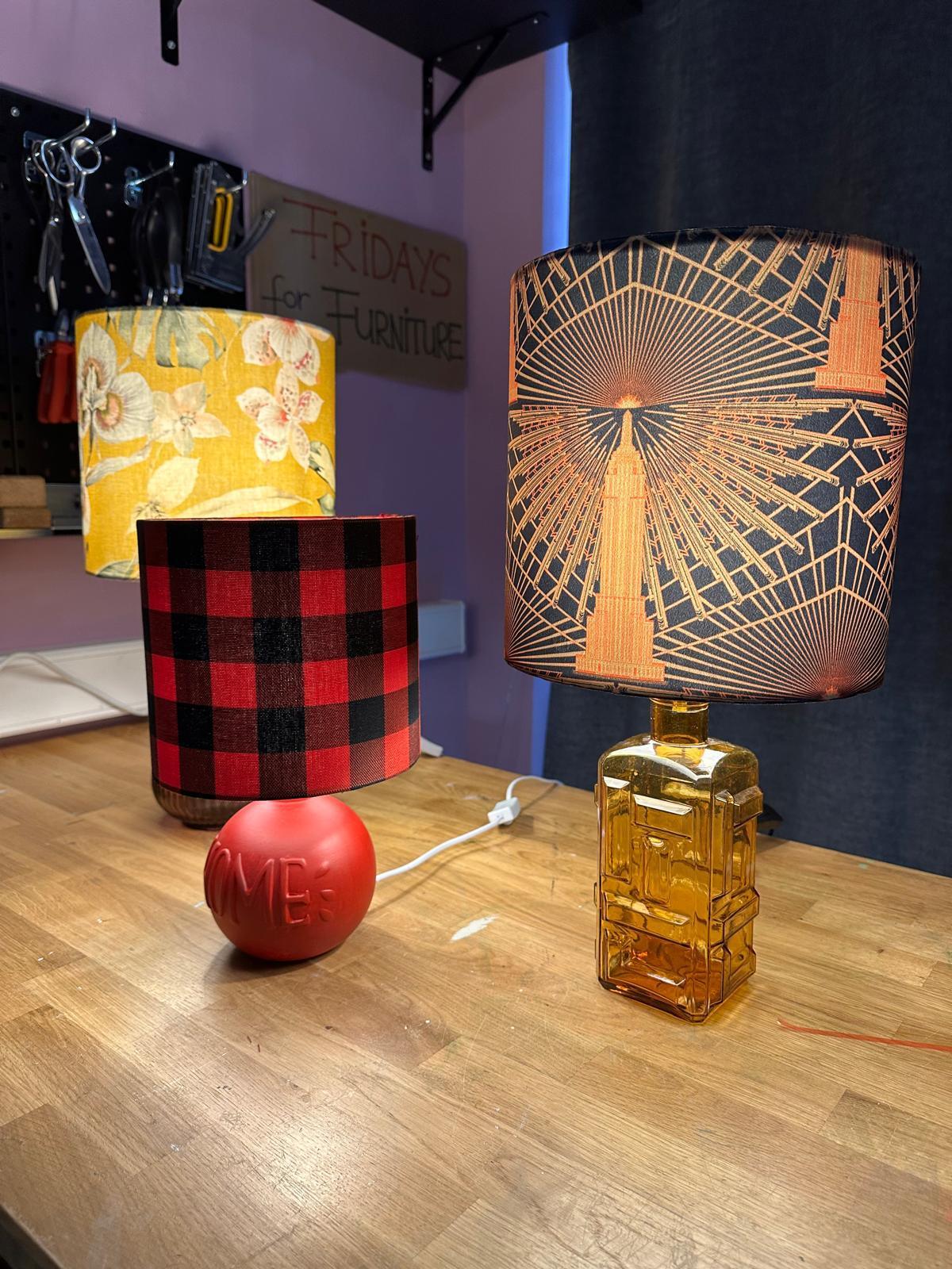 Workshop: Lampenschirme anfertigen