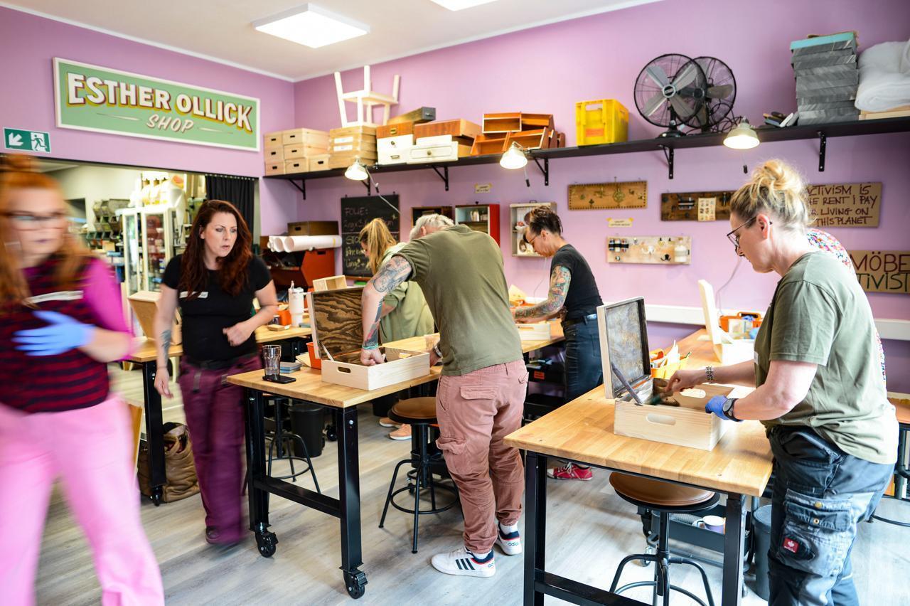 Workshop: Möbelaufarbeitung