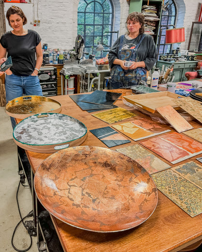 Blattmetallveredelung – Vergolden, Versilbern, Verkupfern