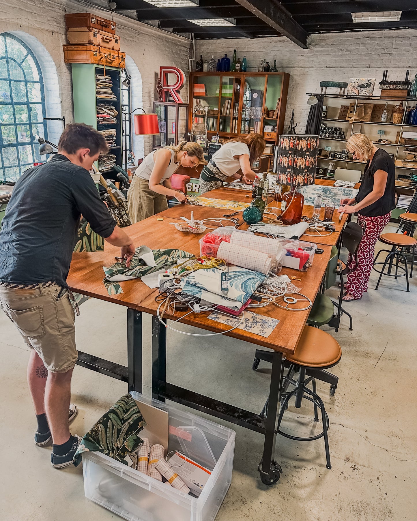 Workshop: Lampenschirme anfertigen