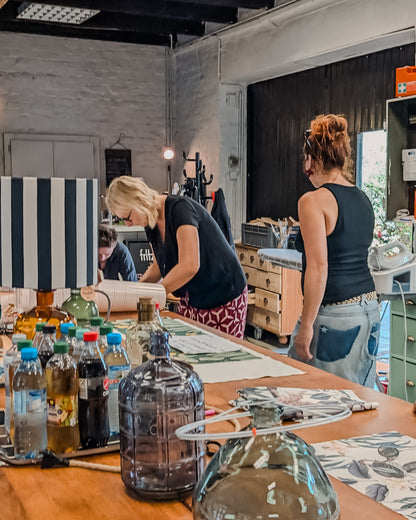 Workshop: Lampenschirme anfertigen