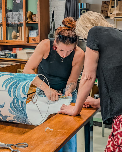 Workshop: Lampenschirme anfertigen