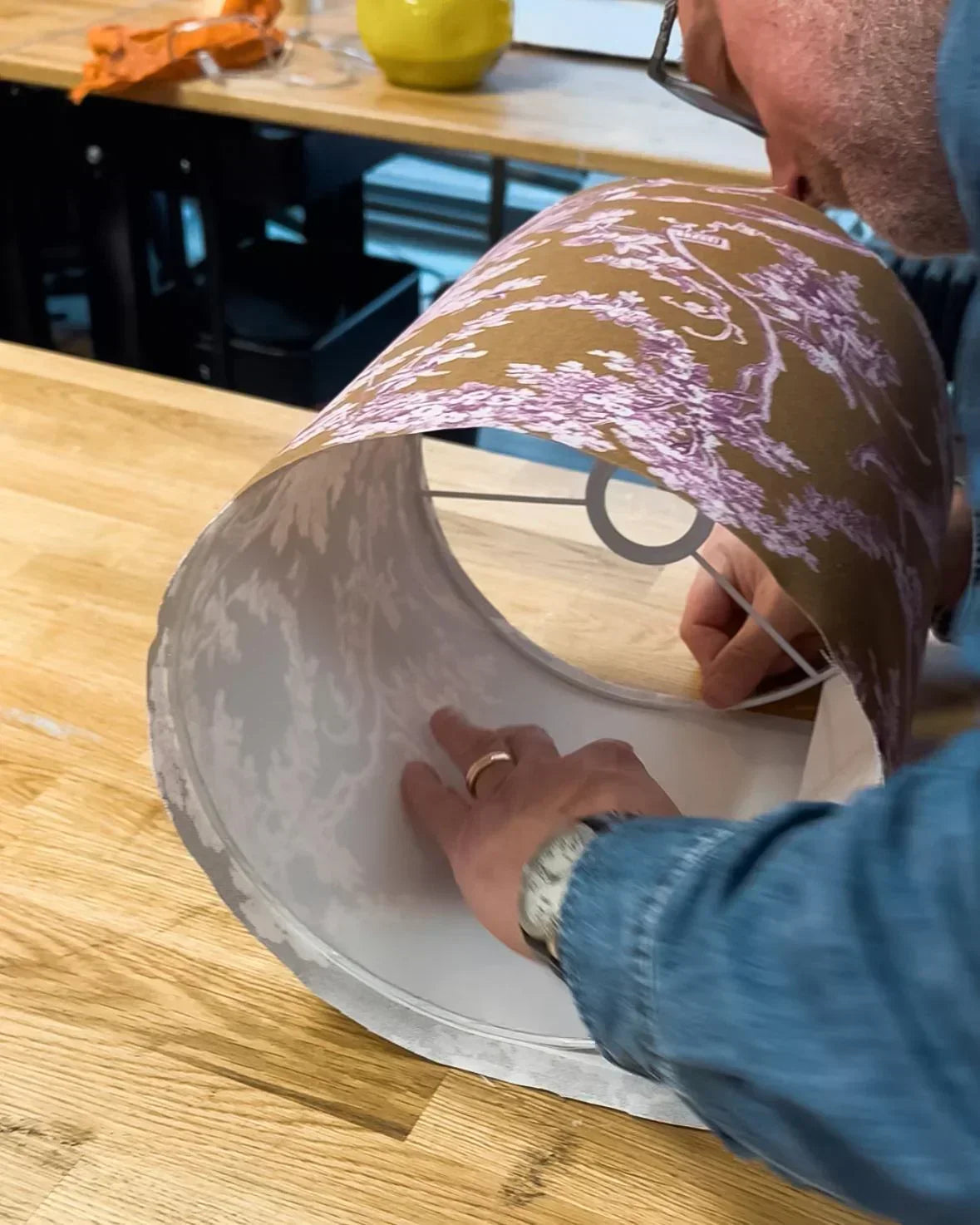 Workshop: Lampenschirme anfertigen