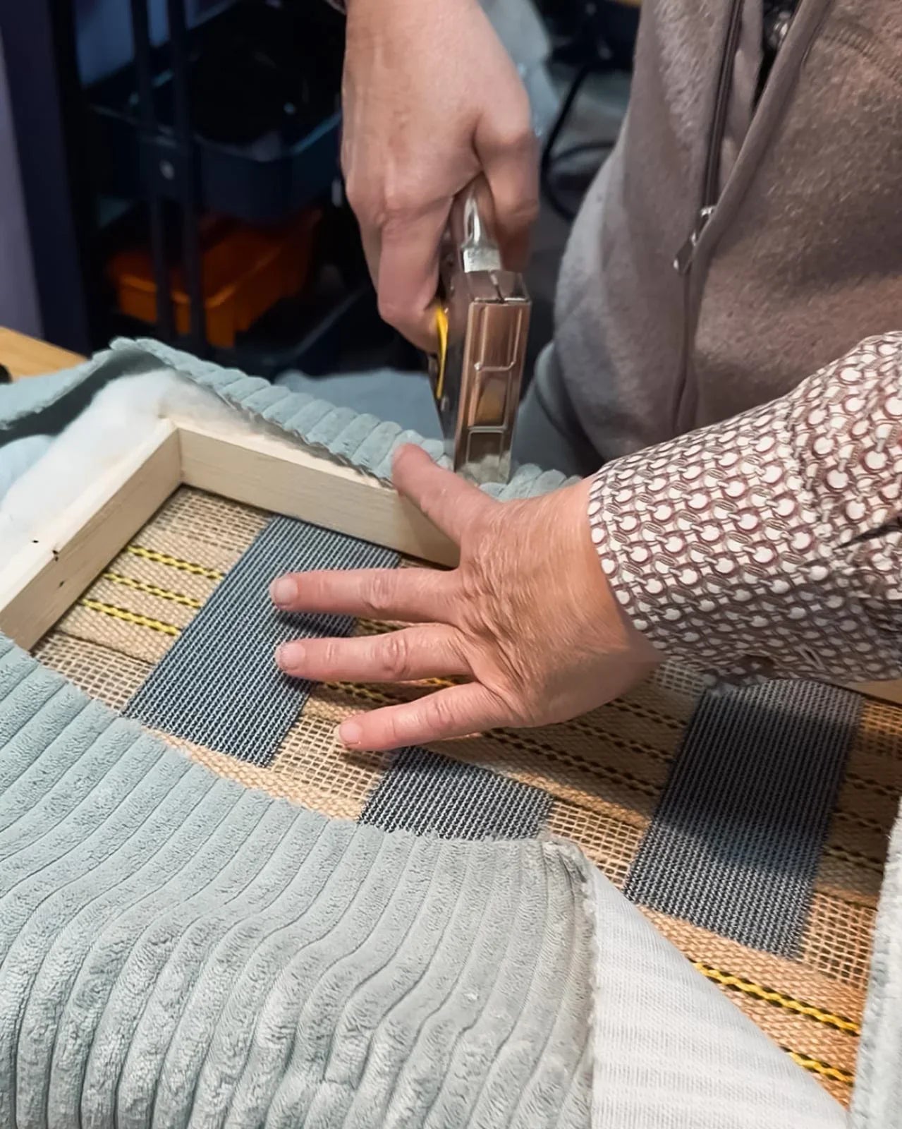 Workshop: Polstern und Beziehen