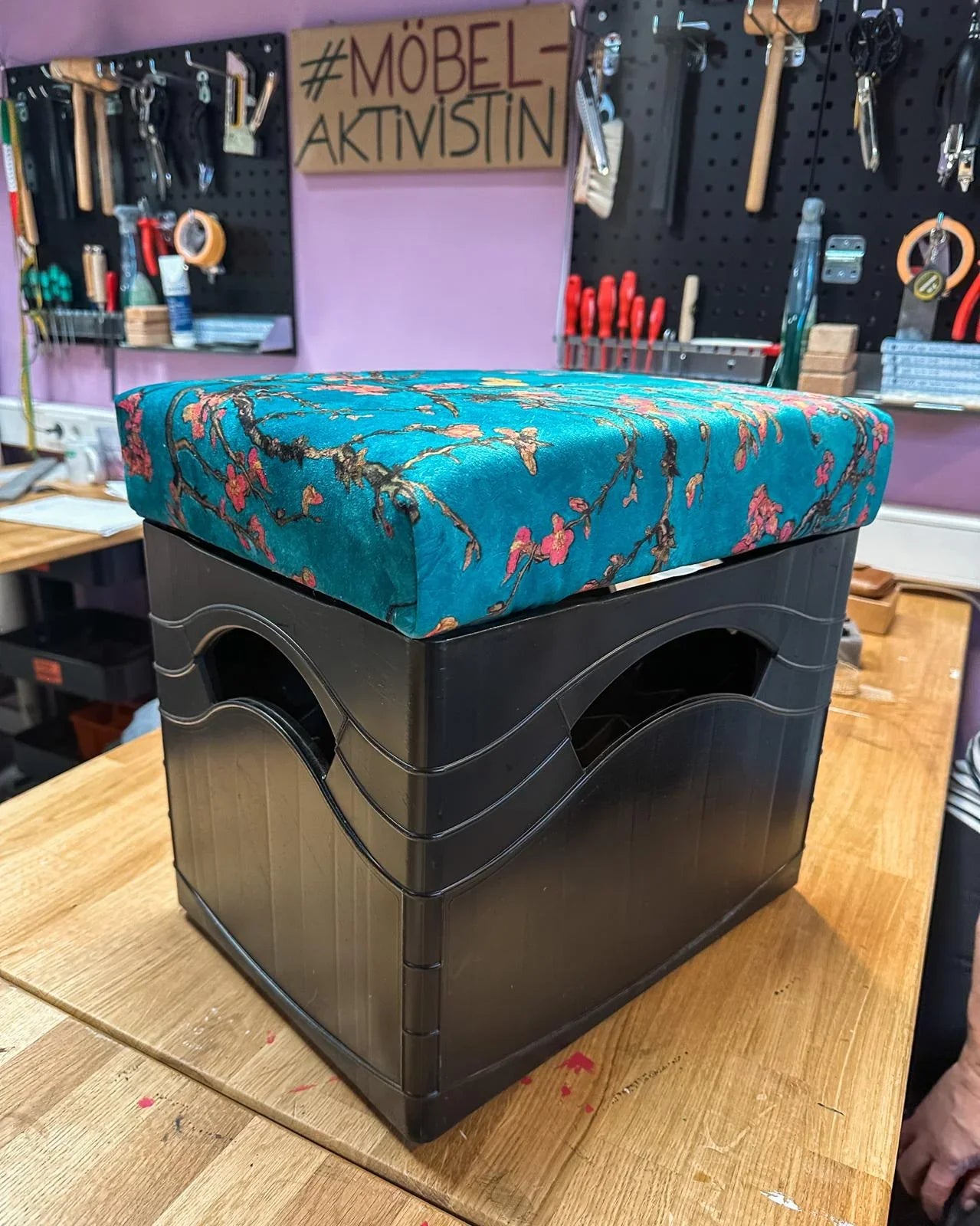 Workshop: Polstern und Beziehen