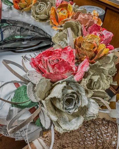 Re:Kranz – Upcycling-Workshop: Aus Verpackung wird Design