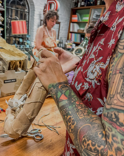 Re:Kranz – Upcycling-Workshop: Aus Verpackung wird Design