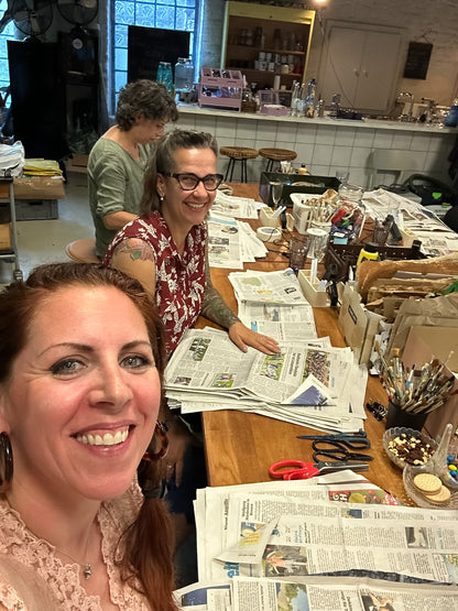 Re:Kranz – Upcycling-Workshop: Aus Verpackung wird Design