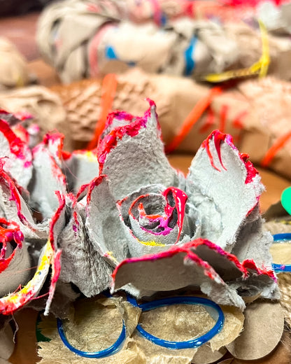 Re:Kranz – Upcycling-Workshop: Aus Verpackung wird Design