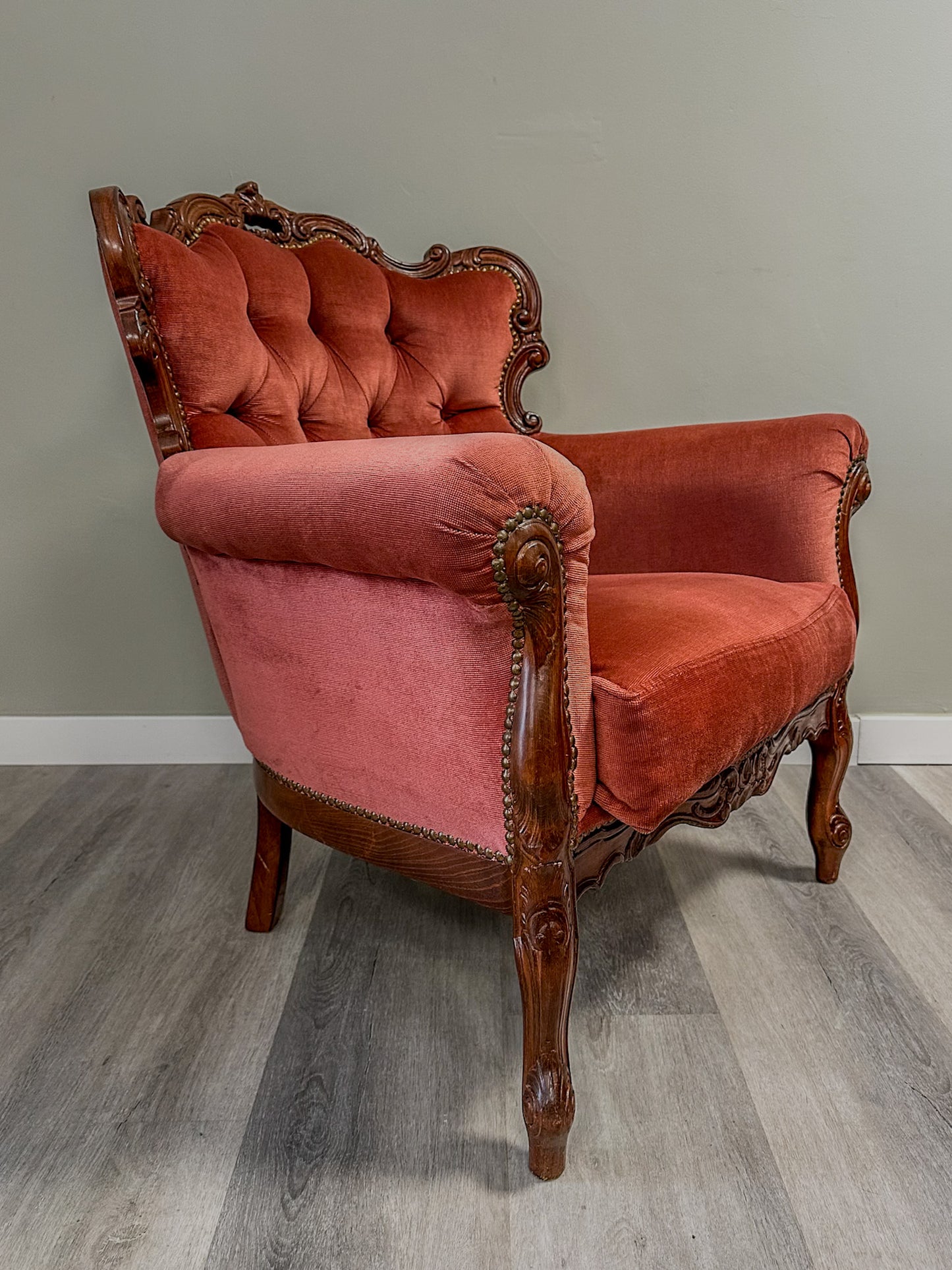 Sessel "Agathe" - Statement in Altrosa!