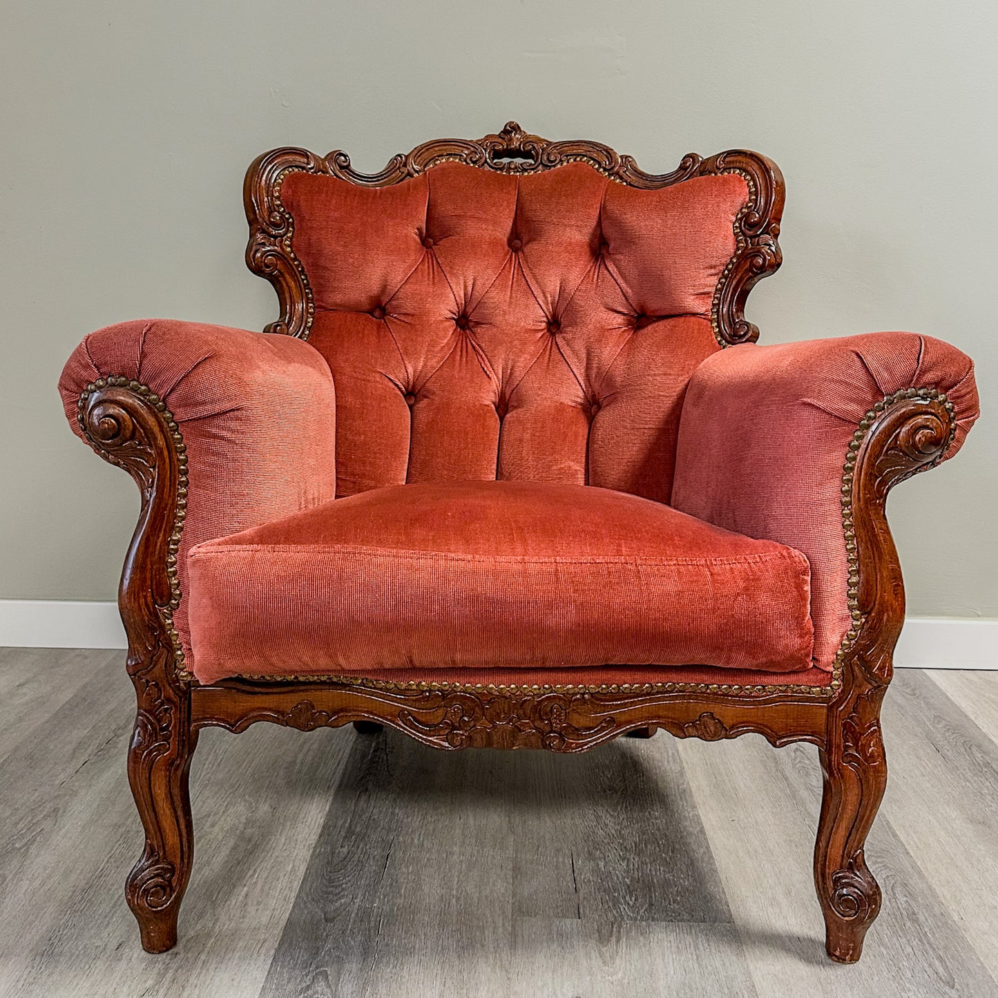 Sessel "Agathe" - Statement in Altrosa!