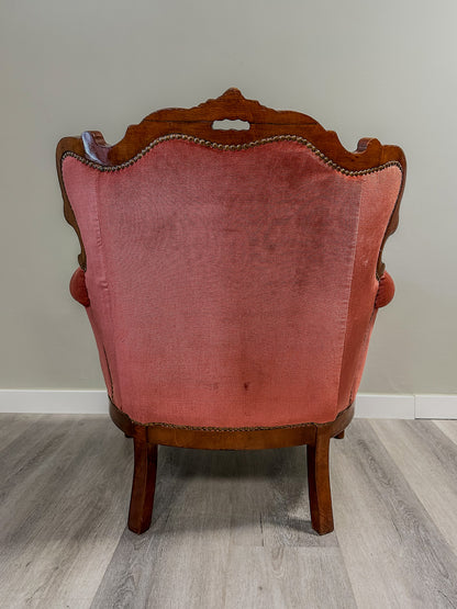 Sessel "Agathe" - Statement in Altrosa!