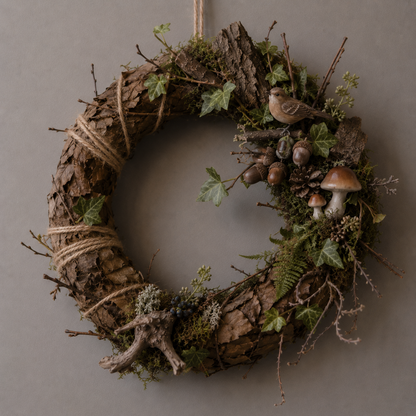 Wald:Art Kranz gestalten - Natur wird Design