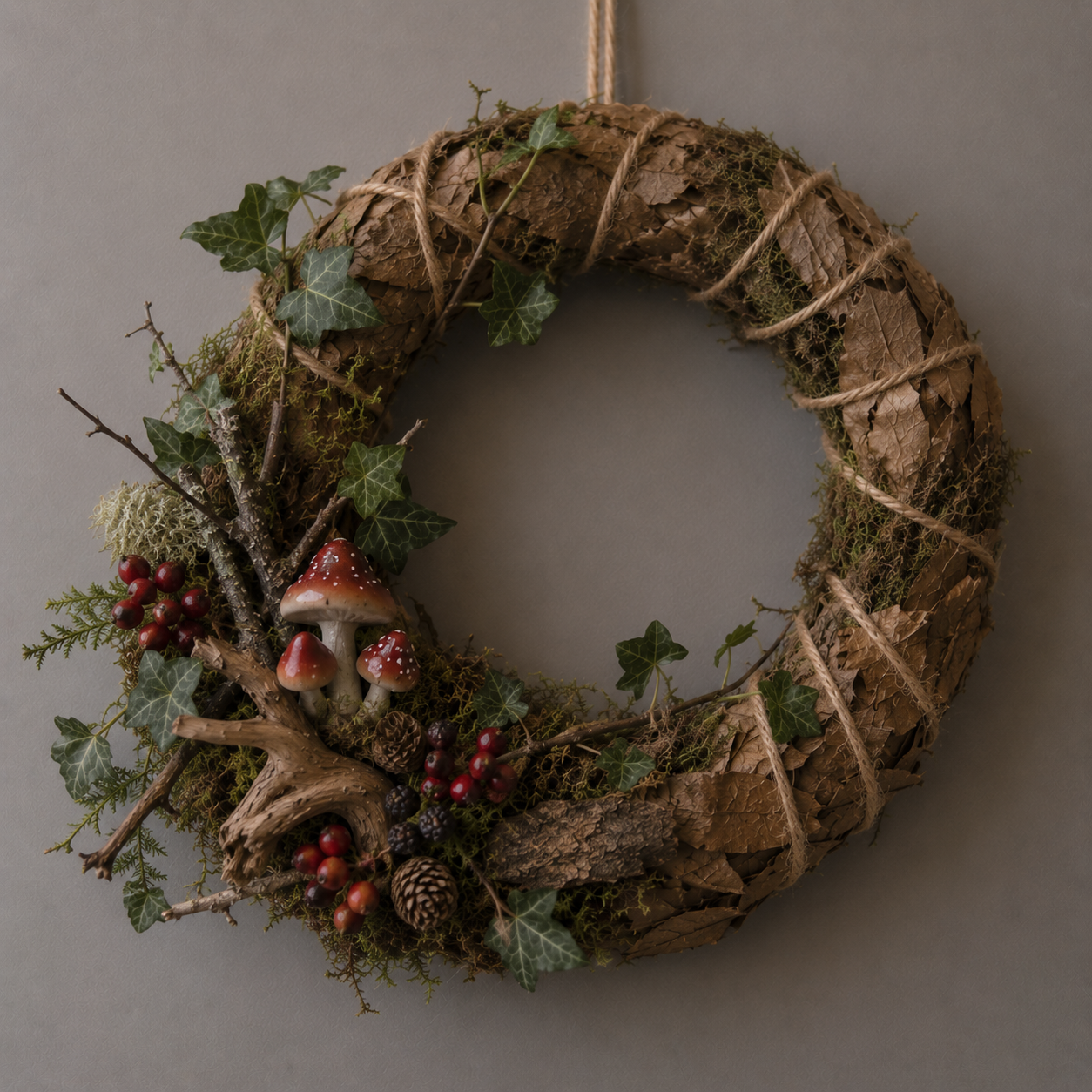 Wald:Art Kranz gestalten - Natur wird Design
