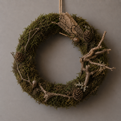 Wald:Art Kranz gestalten - Natur wird Design