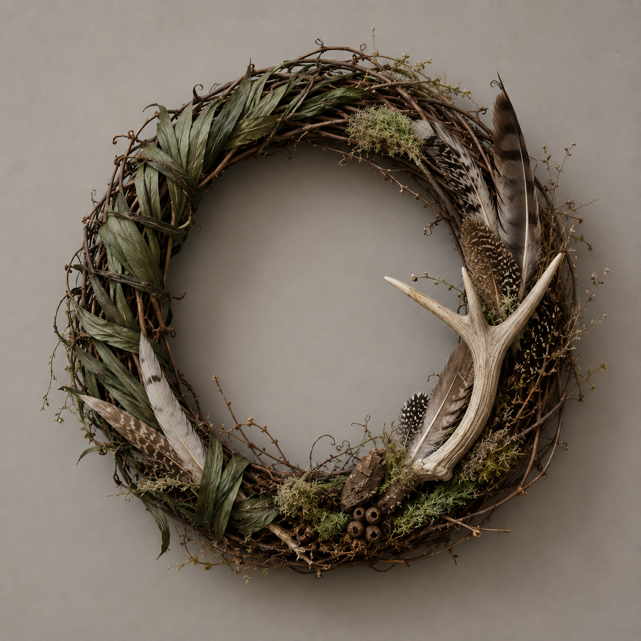 Wald:Art Kranz gestalten - Natur wird Design