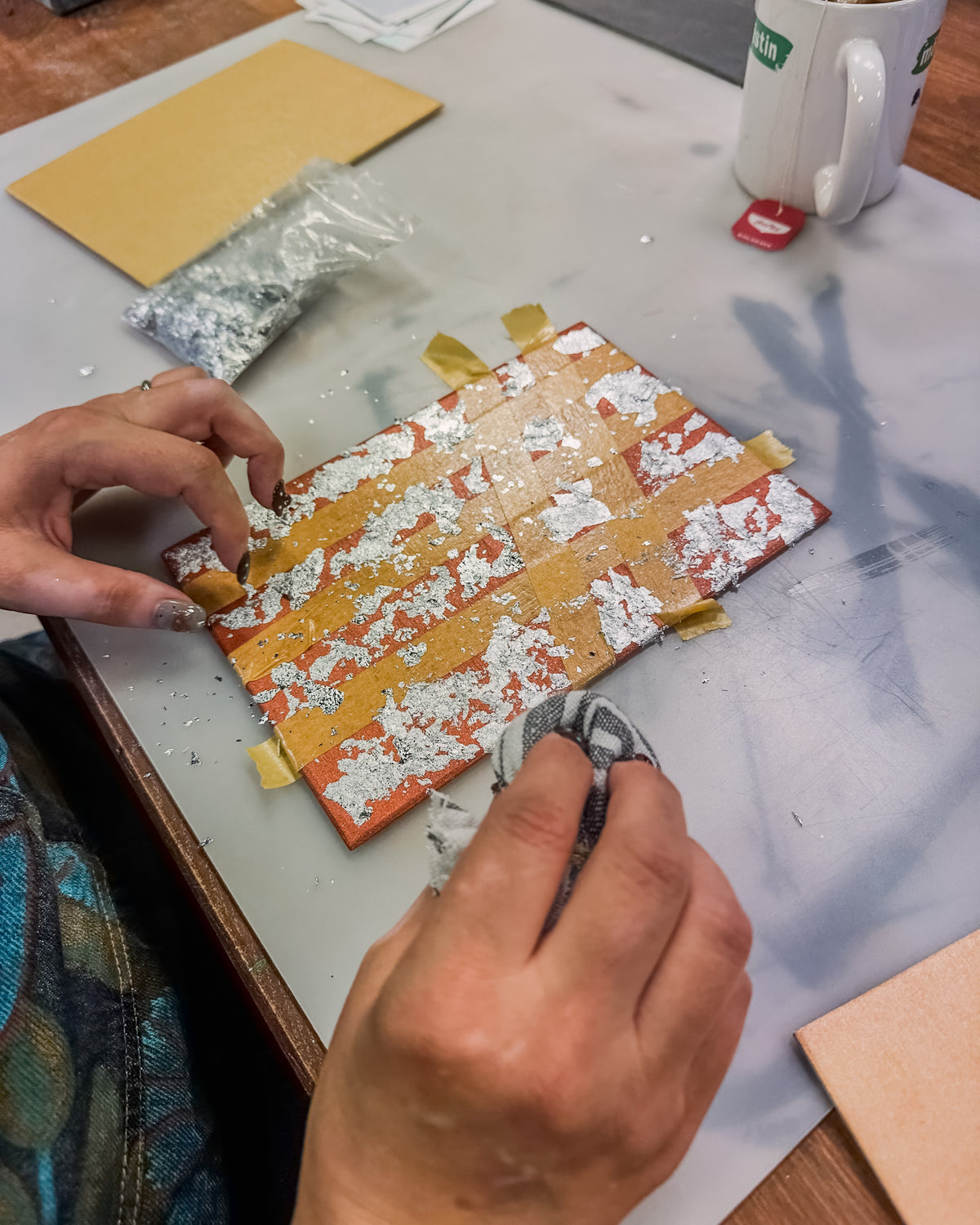 Blattmetallveredelung – Vergolden, Versilbern, Verkupfern