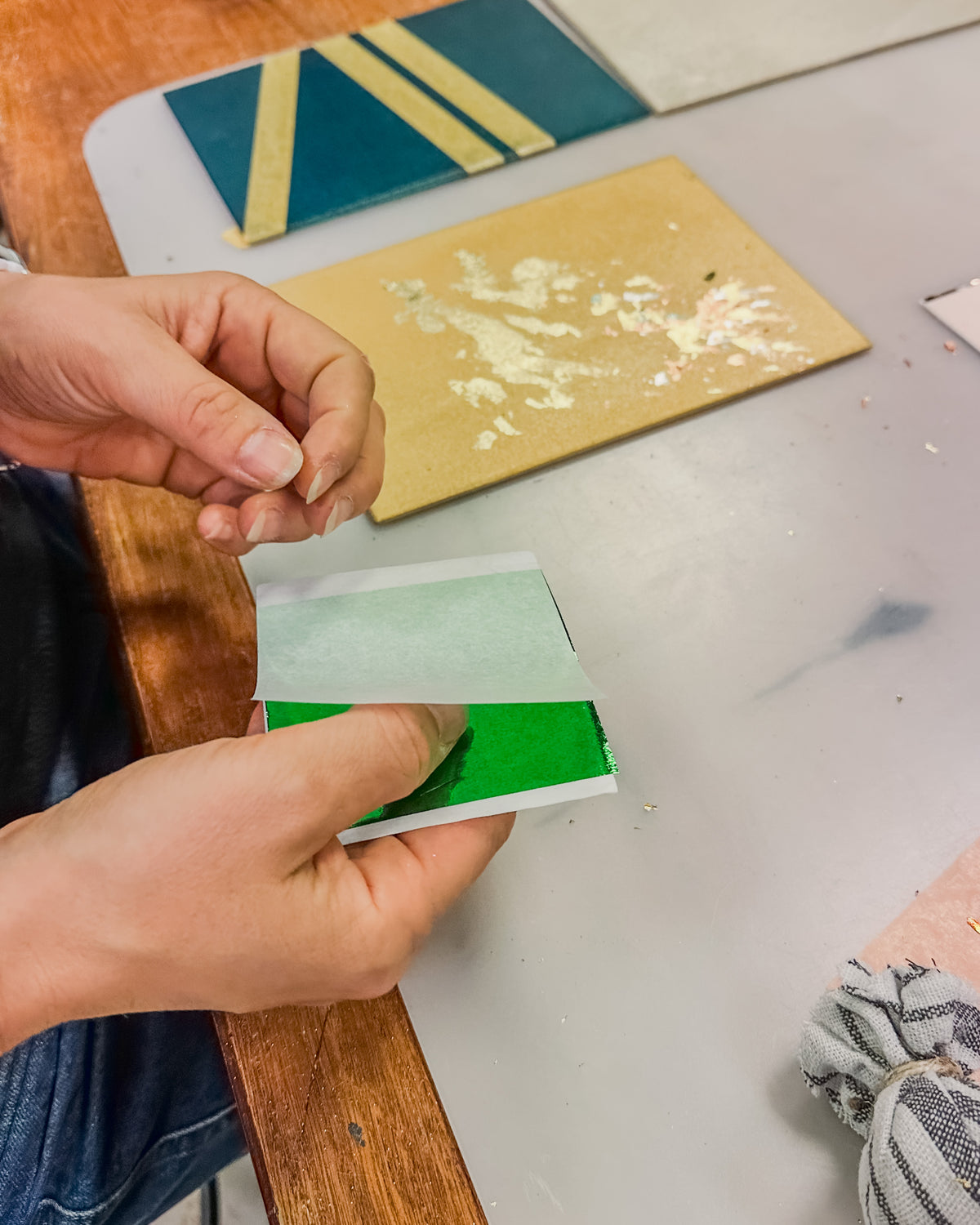 Blattmetallveredelung – Vergolden, Versilbern, Verkupfern