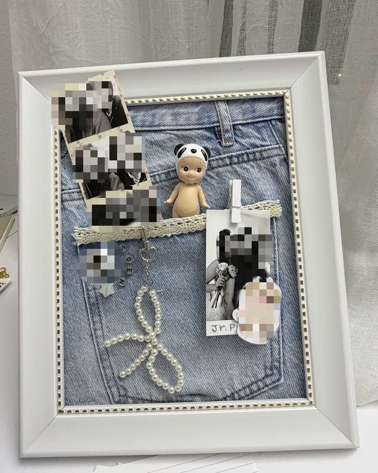 Jeans im Rahmen – Jeans Pocket Frame