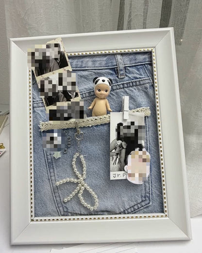Jeans im Rahmen – Jeans Pocket Frame