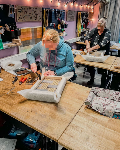 Workshop: Polstern und Beziehen