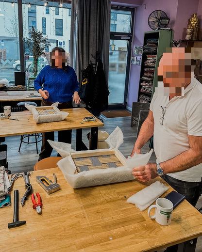 Workshop: Polstern und Beziehen