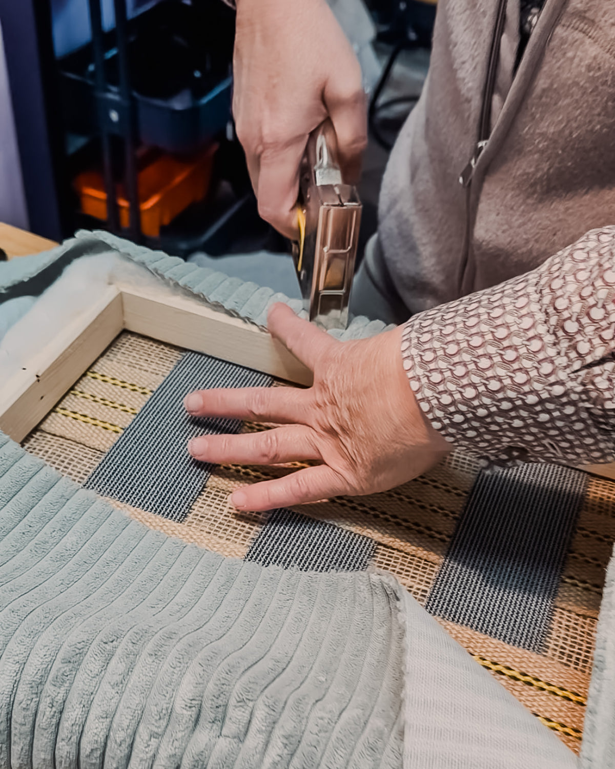 Workshop: Polstern und Beziehen