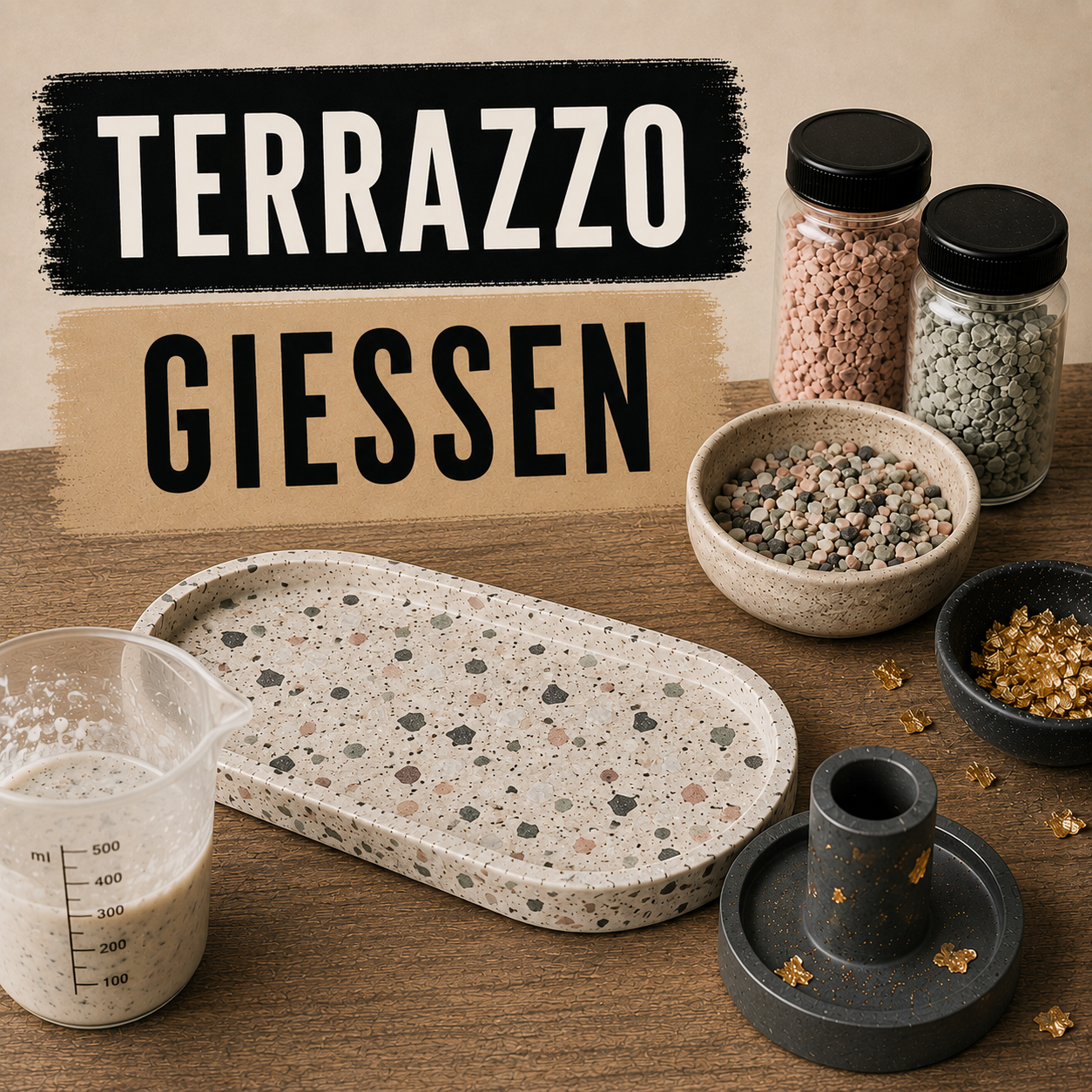 Workshop: Terrazzo gießen