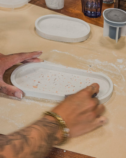 Workshop: Terrazzo gießen