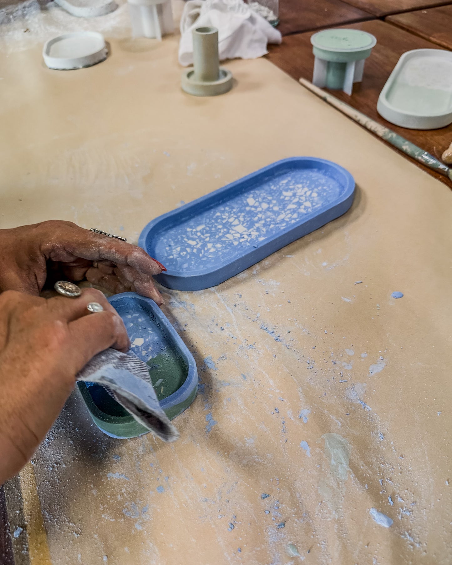 Workshop: Terrazzo gießen