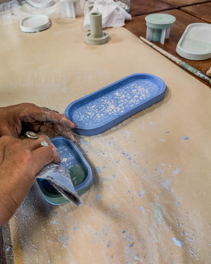 Workshop: Terrazzo gießen
