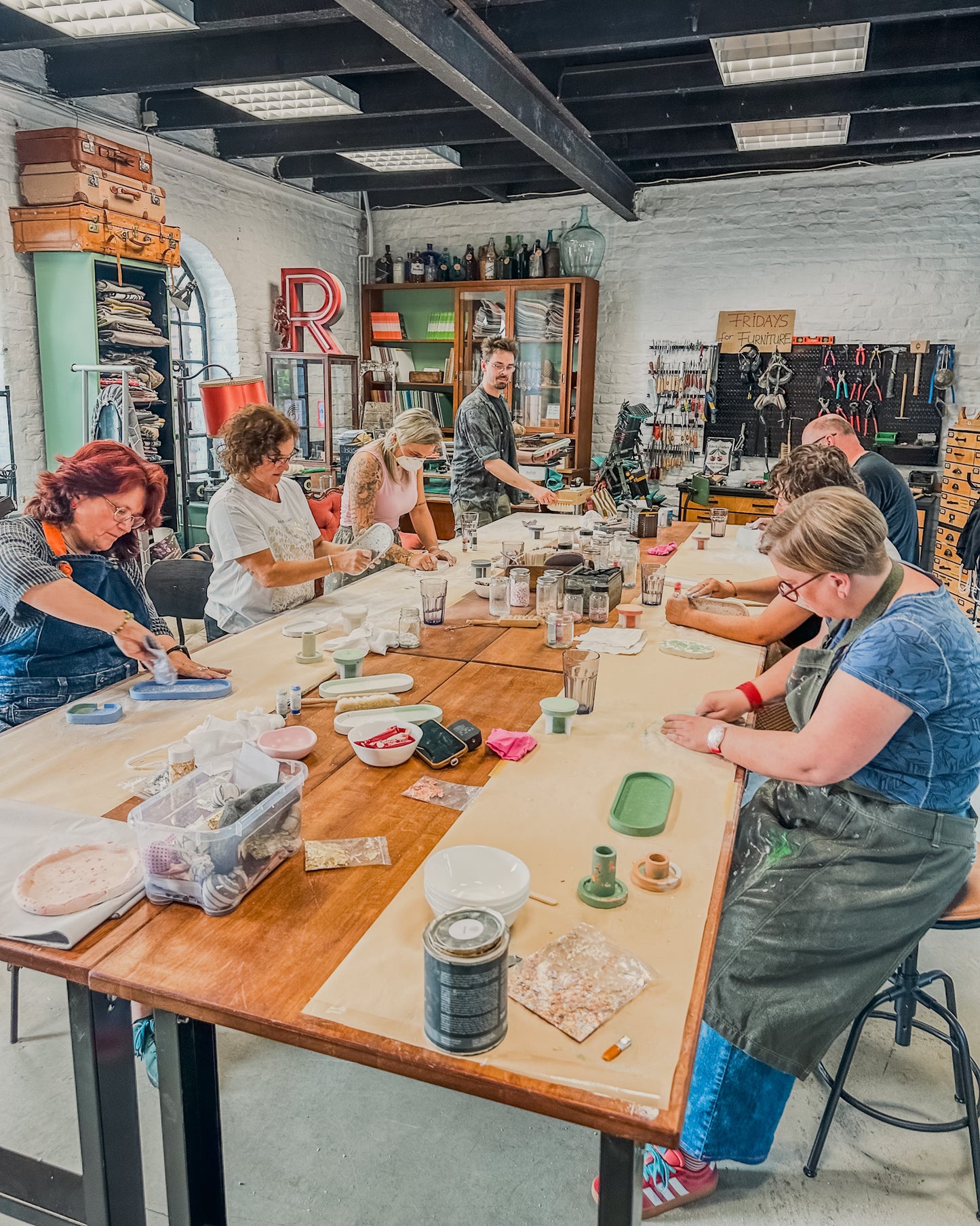 Workshop: Terrazzo gießen