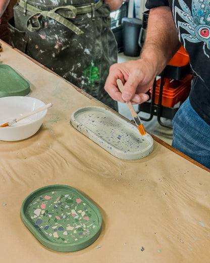 Workshop: Terrazzo gießen