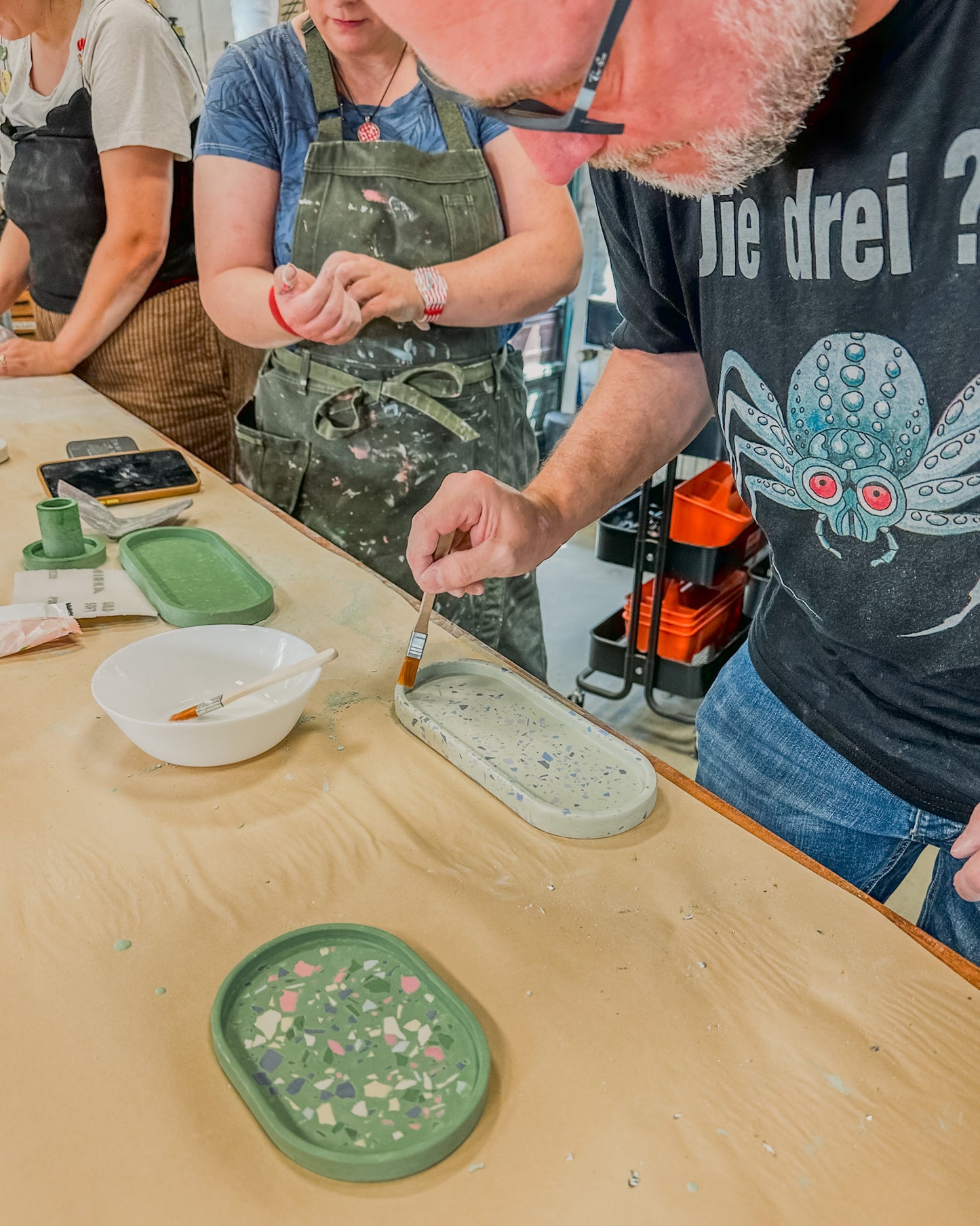 Workshop: Terrazzo gießen