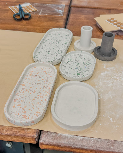 Workshop: Terrazzo gießen